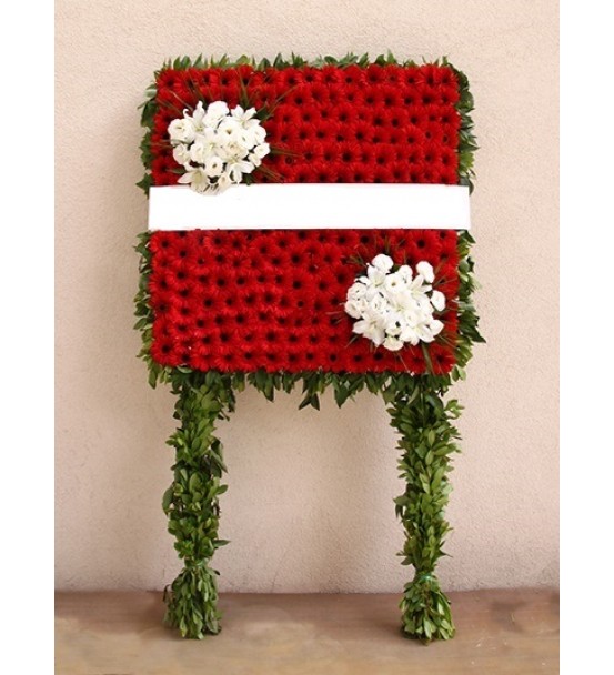 Kırmızı Gerbera Pano Çiçek